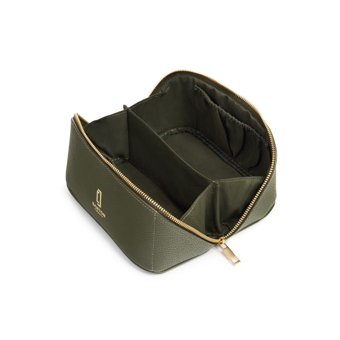 Small Cosmetic Bag - Green