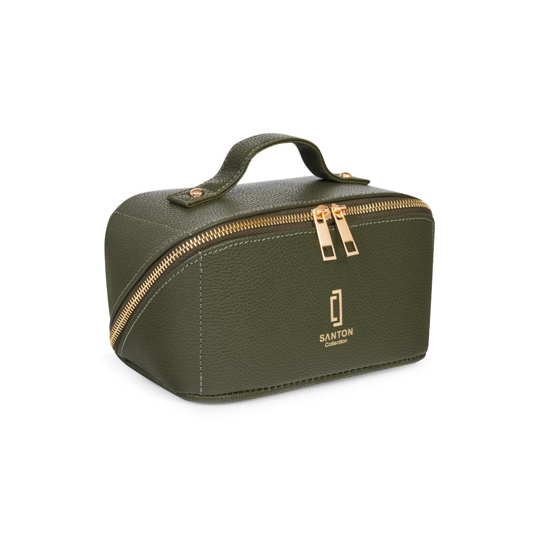 Small Cosmetic Bag - Green