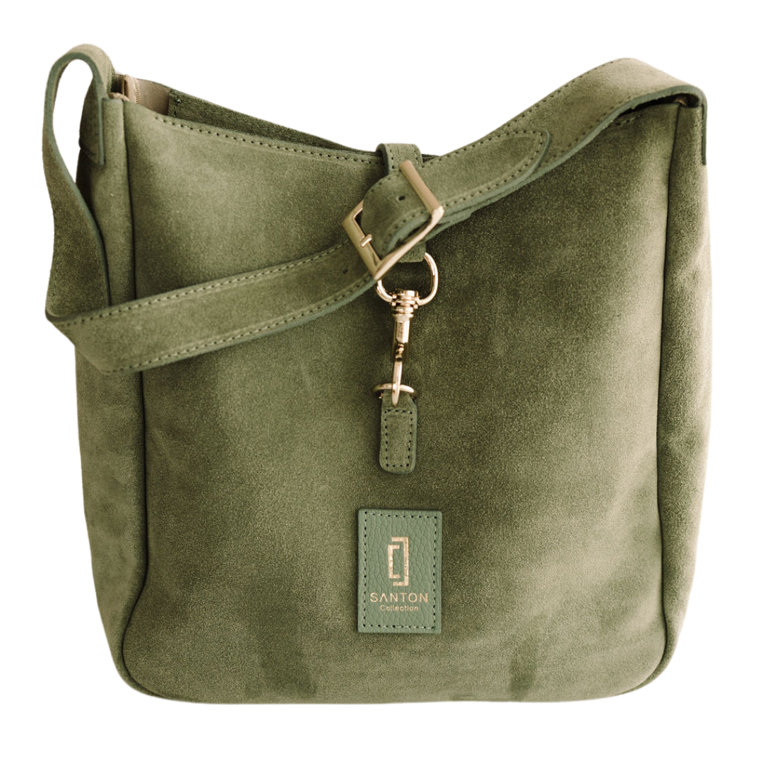 Soft Suede Everyday Tote - Green