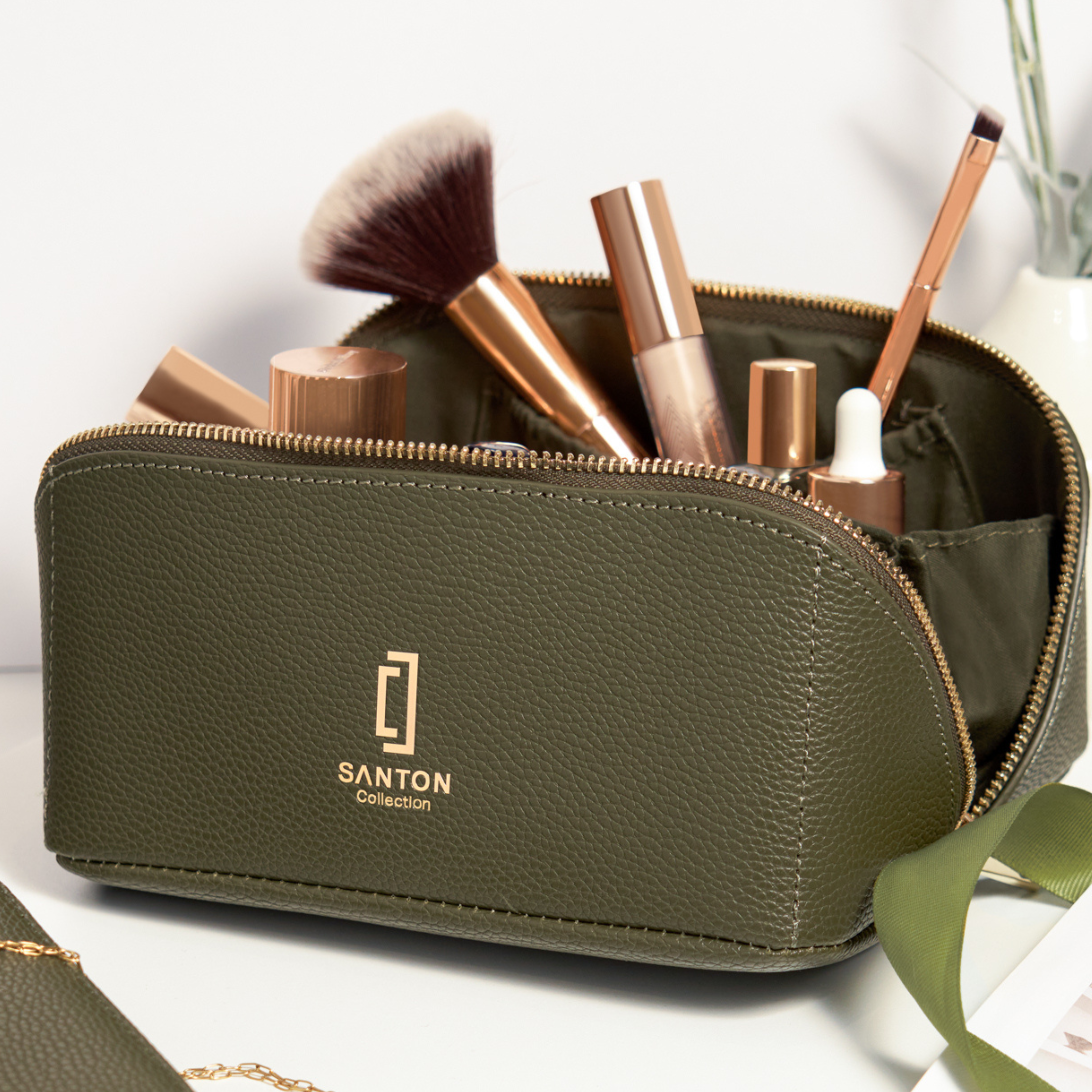 Matching Make-up Bag Gift Sets - GREEN