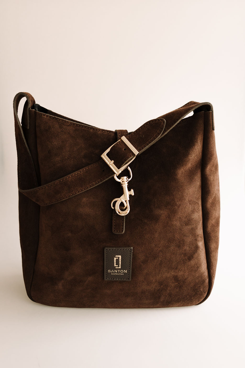 Soft Suede Everyday Tote - Brown