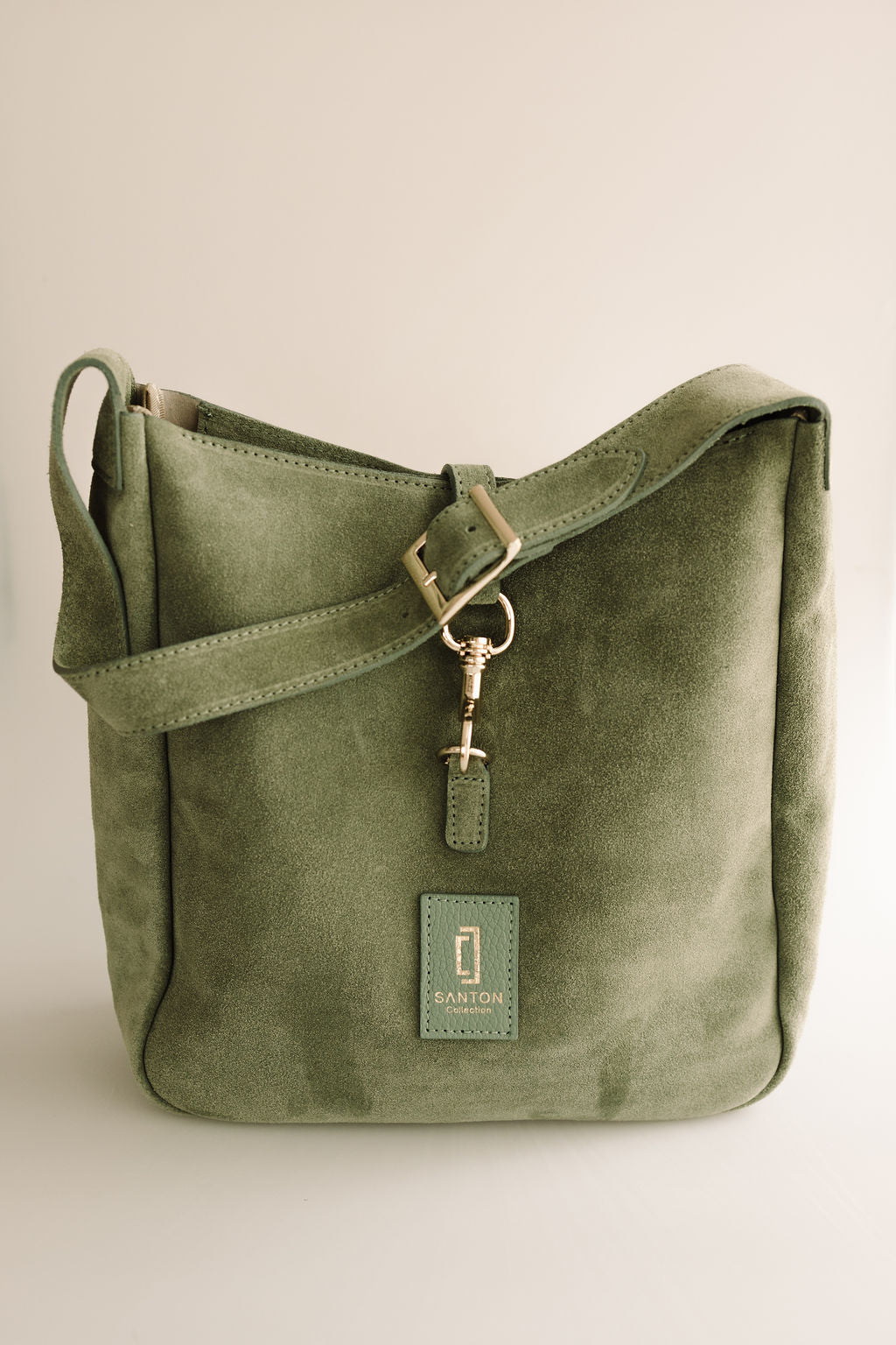 Soft Suede Everyday Tote - Green