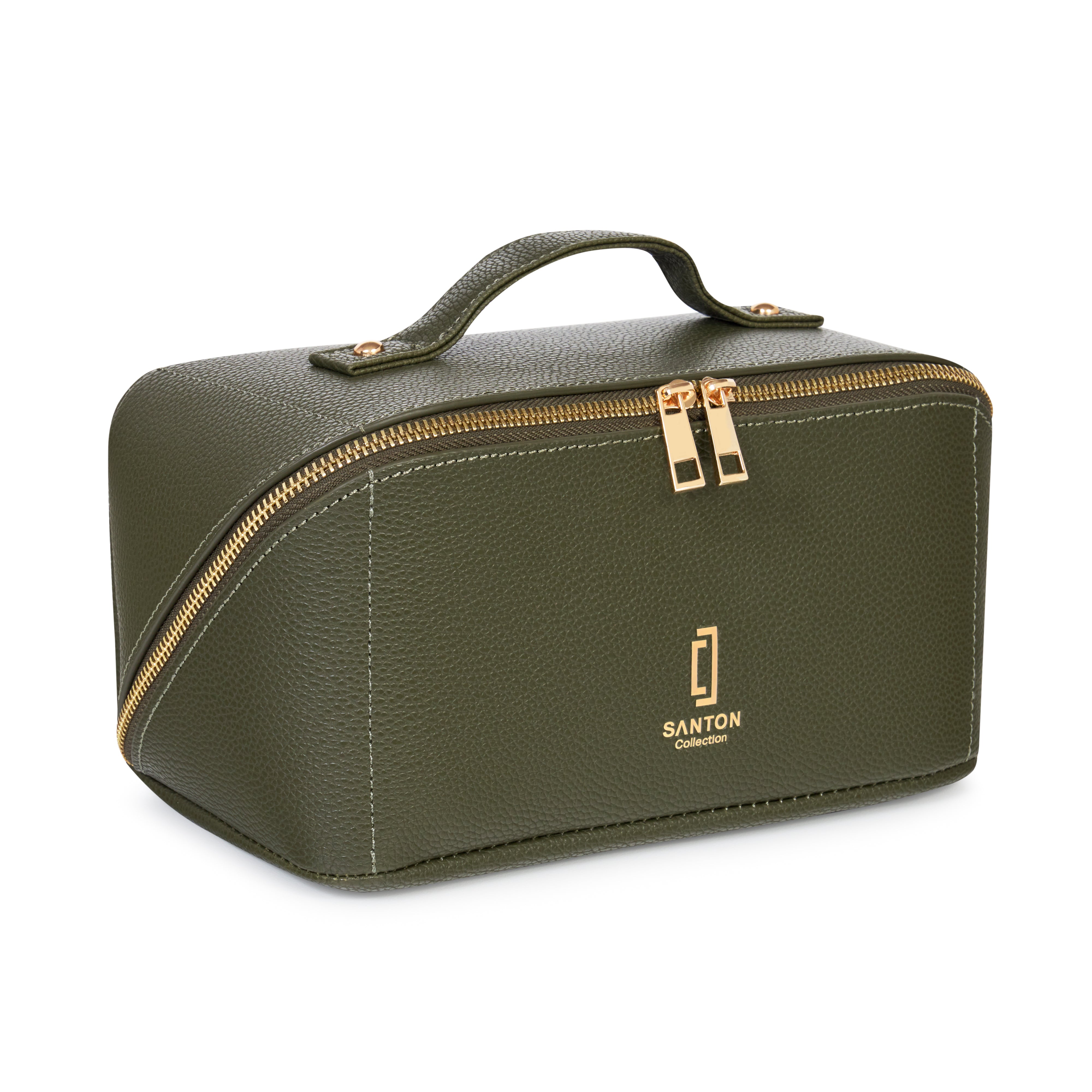 Large Make-Up Bag - Green