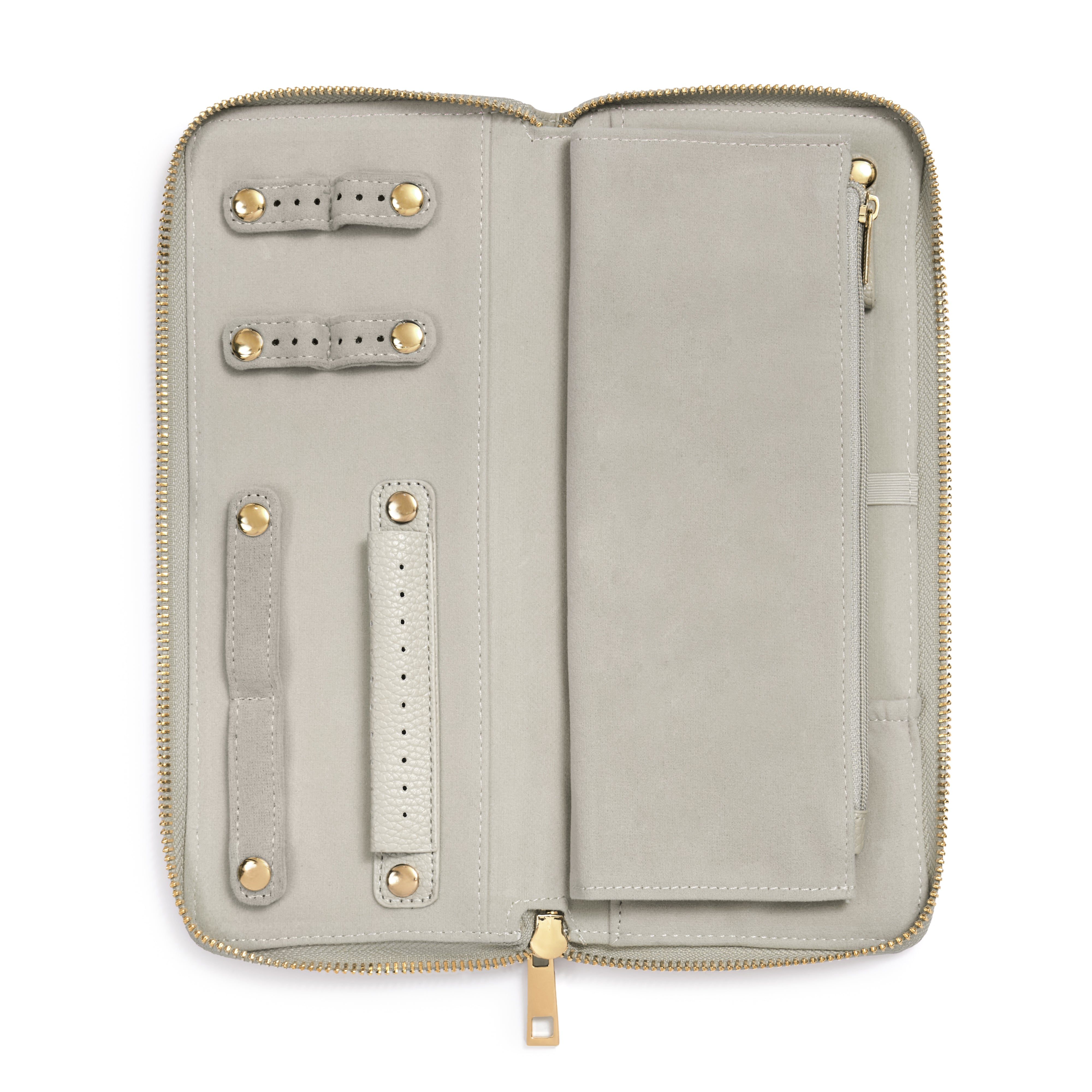 Large Jewellery Case - Taupe