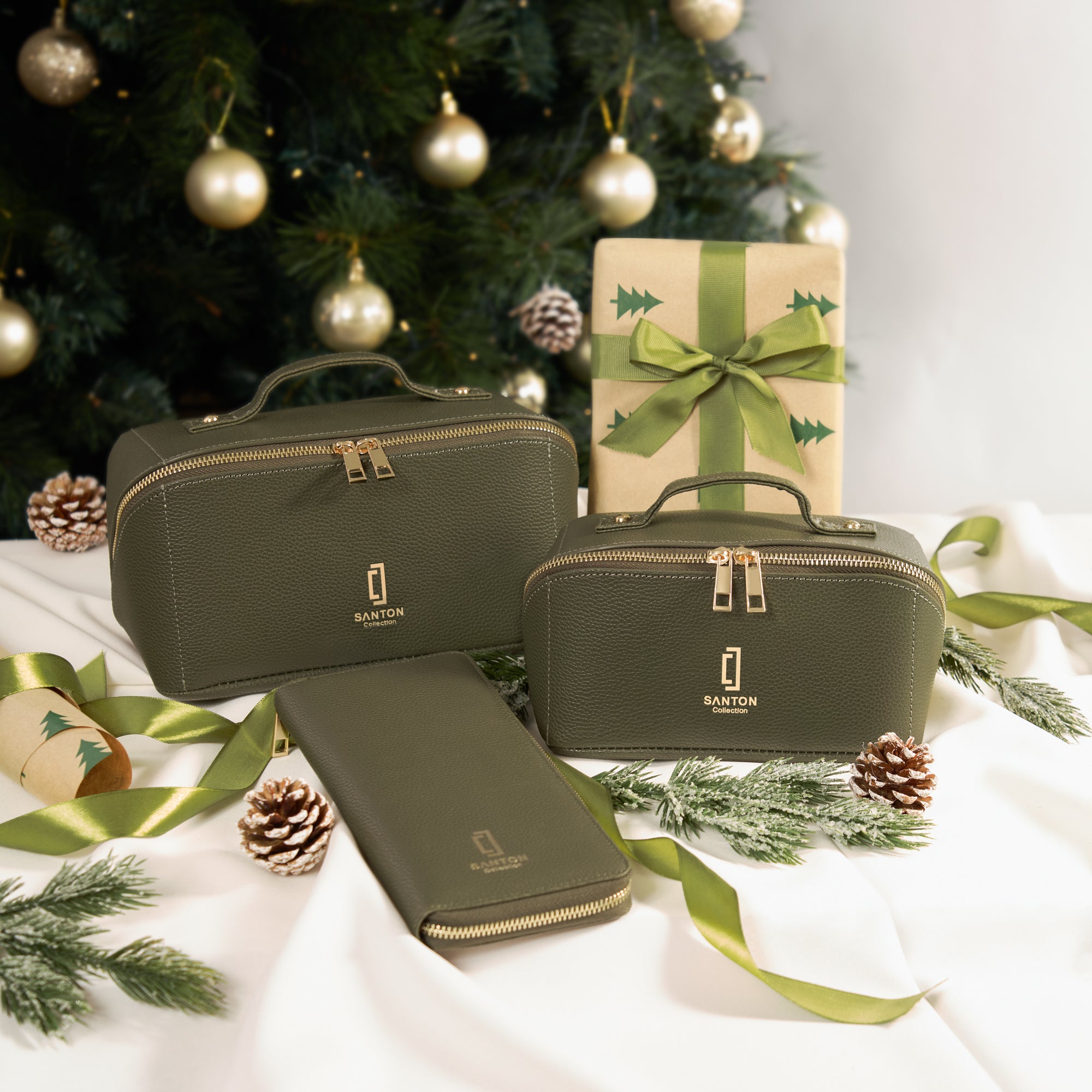 Small Jewellery Case - Green