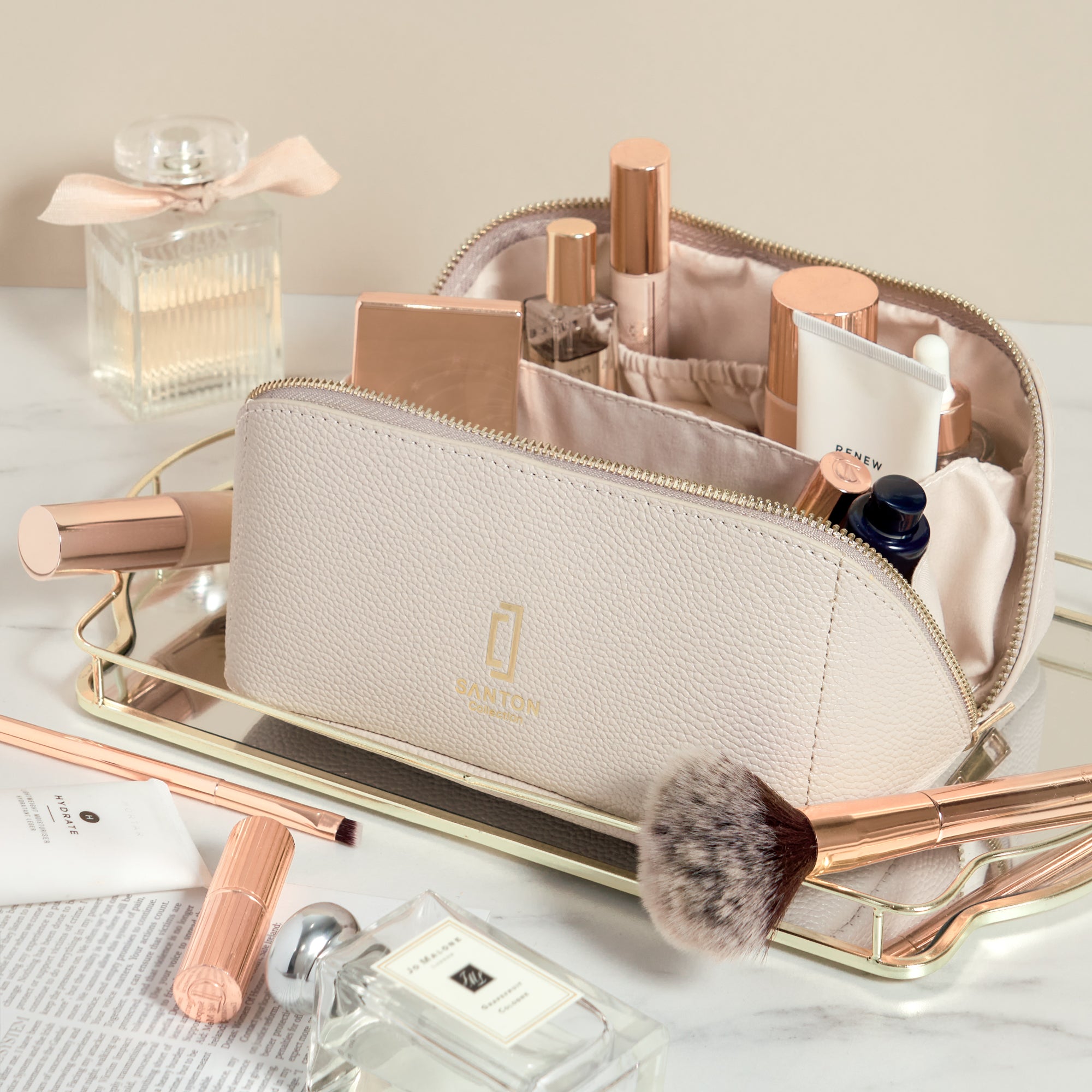 Matching Make-up Bag Gift Sets - TAUPE