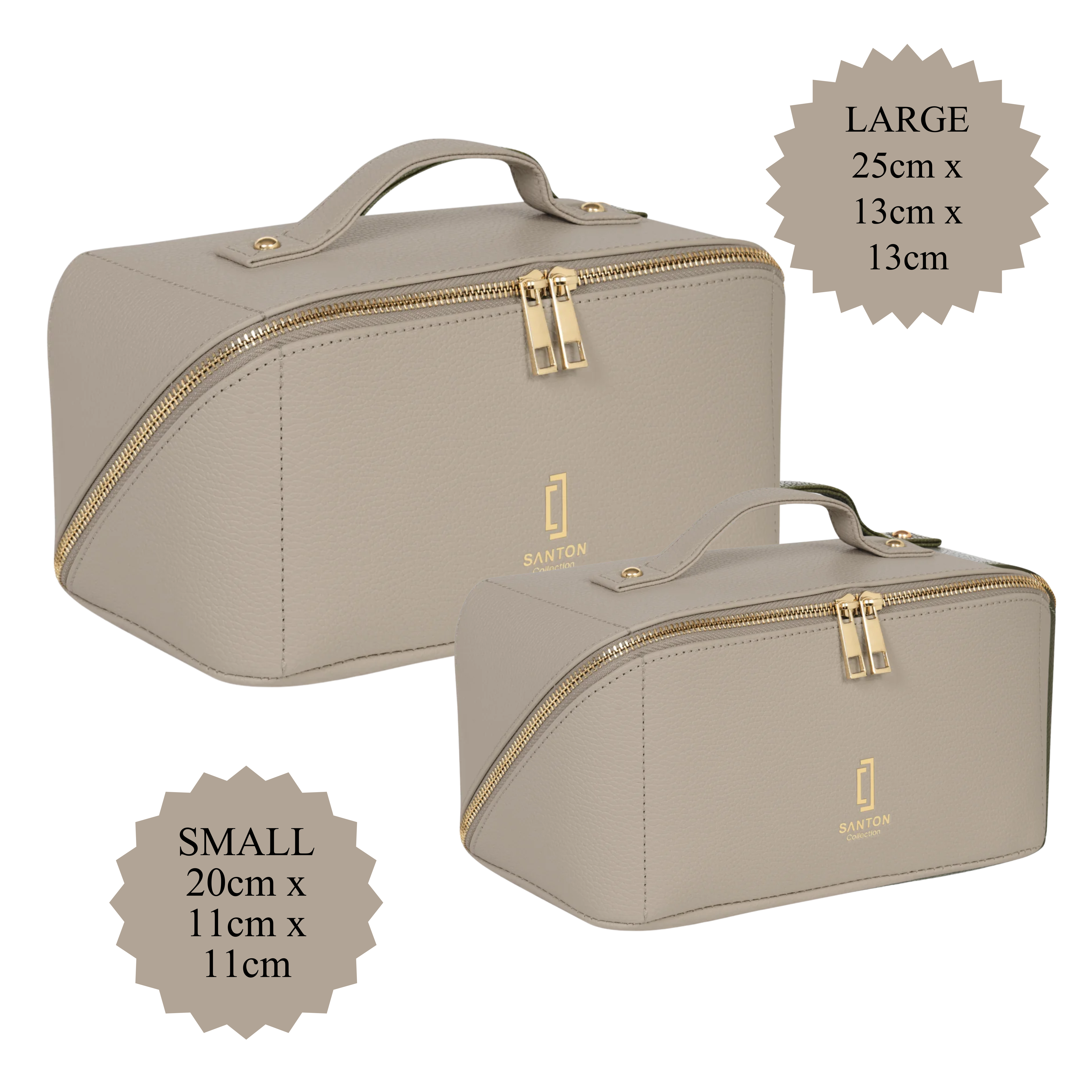 Matching Make-up Bag Gift Sets - TAUPE